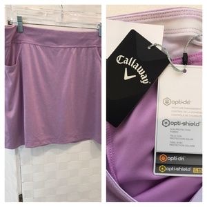 Callaway lavender golf skort NWT Sz XL